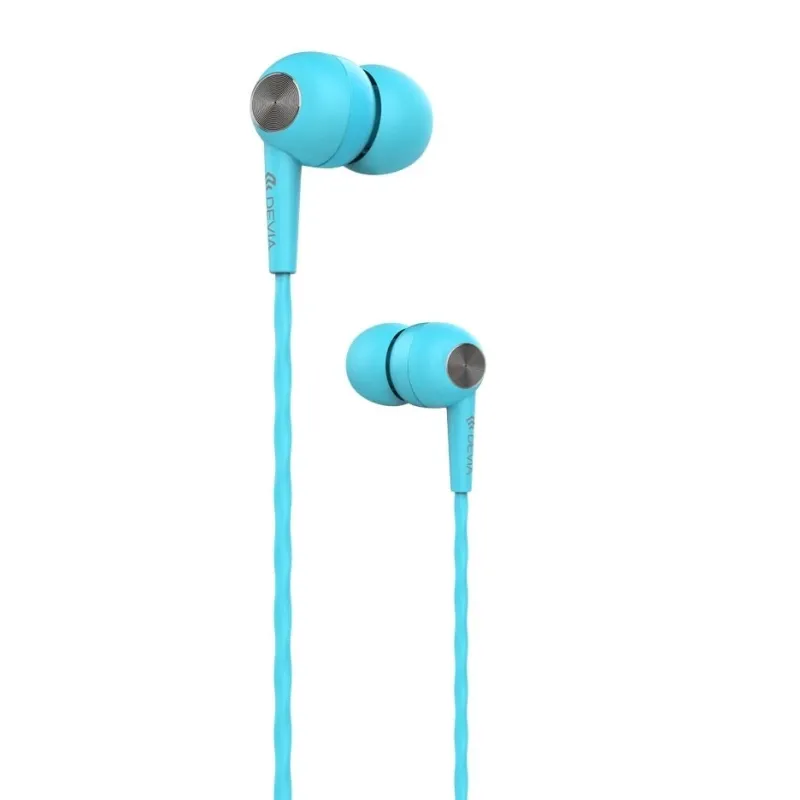 Devia Kintone Headset V2 ,3.5mm, Blue