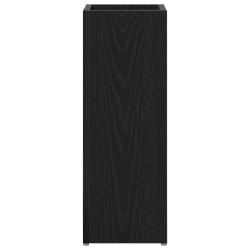 vidaXL Lietussarga statīvs Melns ozolkoks 20 x 20 x 55,5 cm