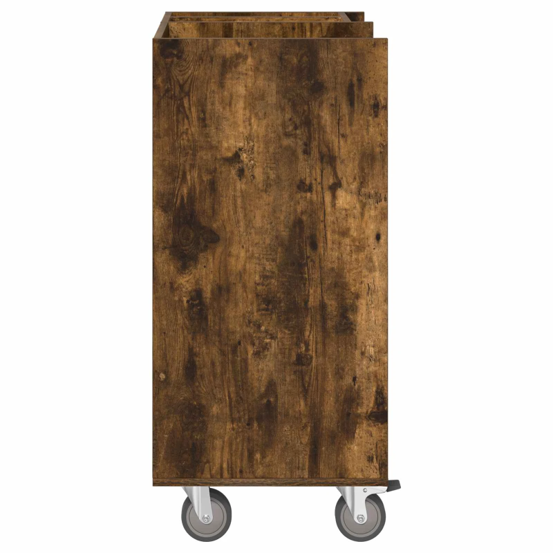 vidaXL Golfu skapis ar riteni Dūmaka ozols 65 x 45 x 98 cm