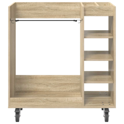 vidaXL Golfu skapis ar riteni Sonoma ozols 90 x 45 x 98 cm