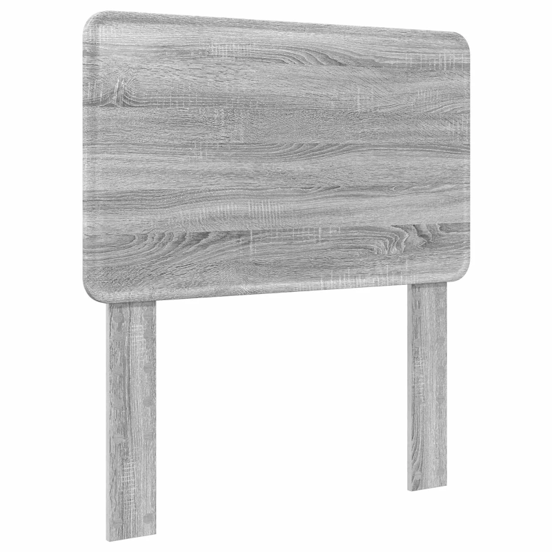 vidaXL Gultas rāmis Pelēks Sonoma 90 x 200 cm Inženieru koks