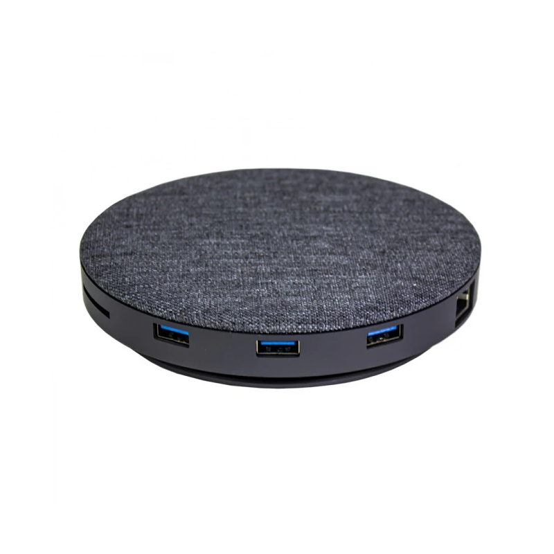 Devia UFO 10in1 HUB wireless charger gray