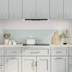 vidaXL Virtuves aizsargpanelis 2 pcs Balts 90 x 40 cm rūdīts stikls