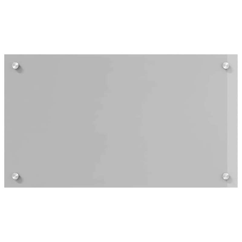 vidaXL Virtuves aizsargpanelis 2 pcs Gaiši pelēks 70 x 40 cm