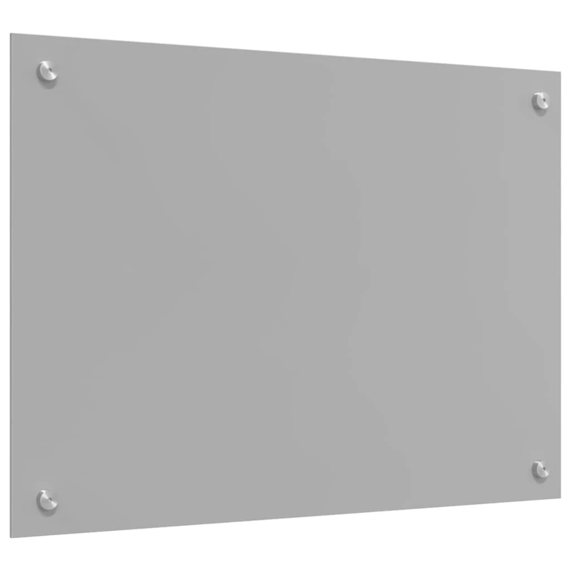 vidaXL Virtuves aizsargpanelis 2 pcs Gaiši pelēks 70 x 50 cm