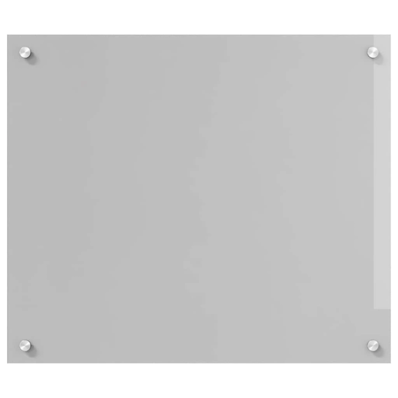 vidaXL Virtuves aizsargpanelis 2 pcs Gaiši pelēks 70 x 60 cm