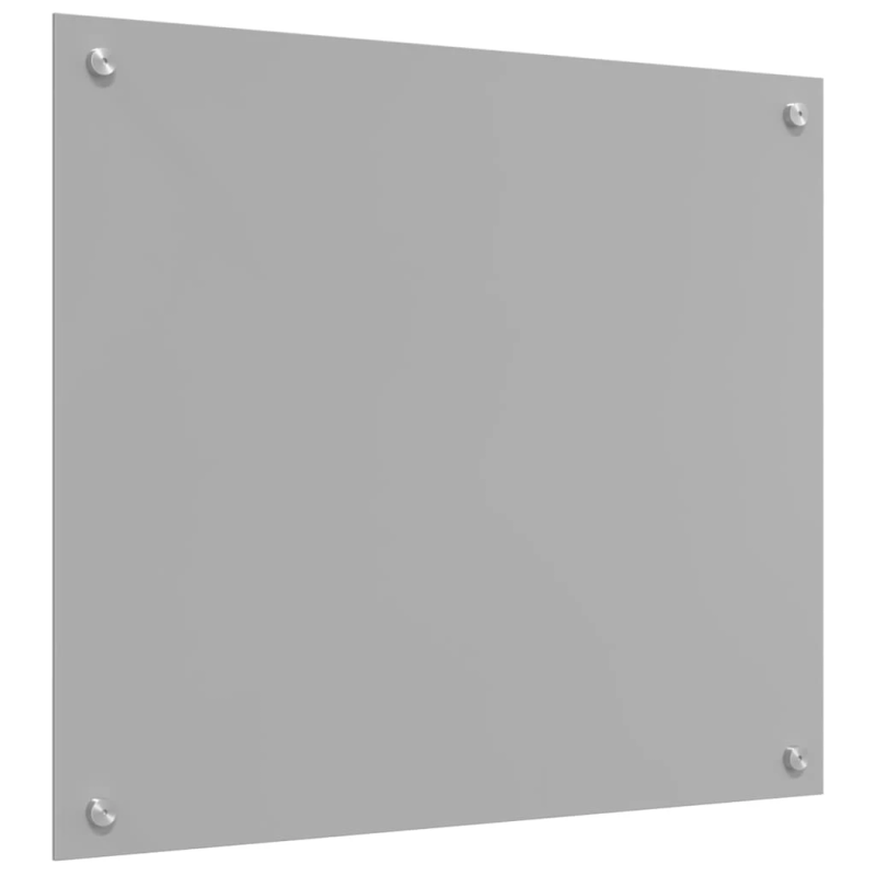 vidaXL Virtuves aizsargpanelis 2 pcs Gaiši pelēks 70 x 60 cm