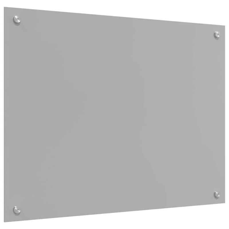 vidaXL Virtuves aizsargpanelis 2 pcs Gaiši pelēks 80 x 50 cm