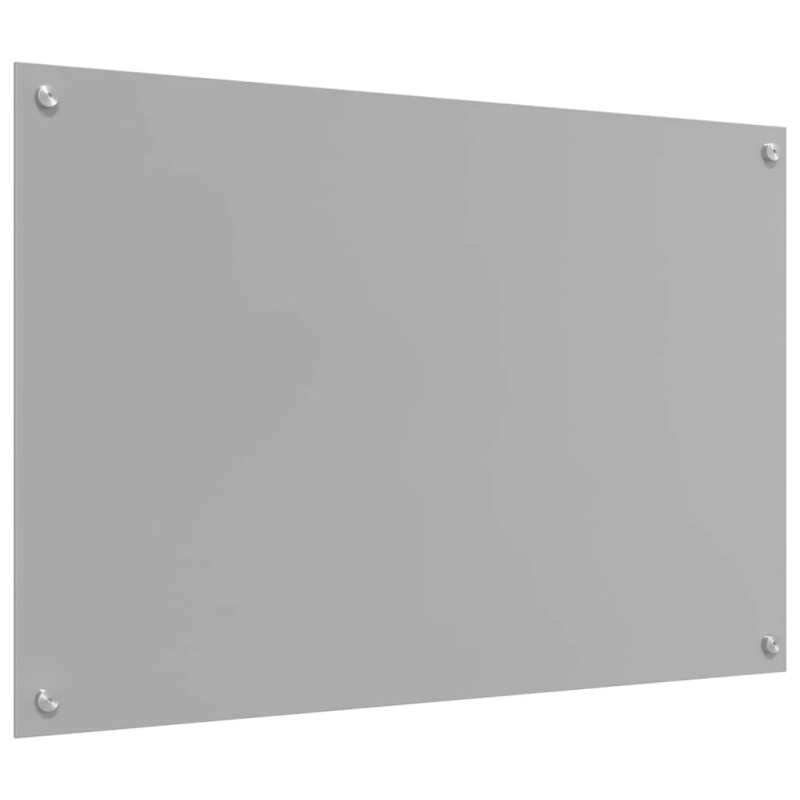 vidaXL Virtuves aizsargpanelis 2 pcs Gaiši pelēks 90 x 60 cm