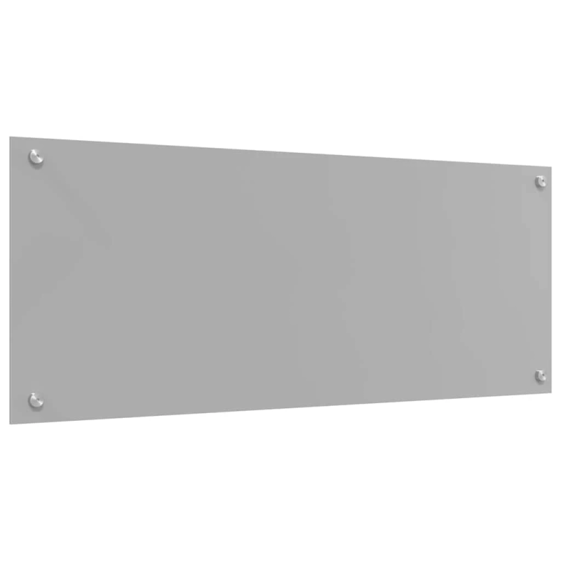 vidaXL Virtuves aizsargpanelis 2 pcs Gaiši pelēks 100 x 40 cm