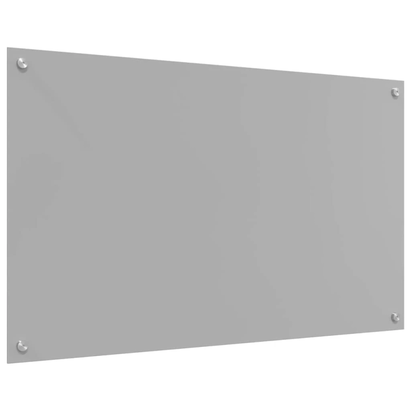 vidaXL Virtuves aizsargpanelis 2 pcs Gaiši pelēks 100 x 60 cm