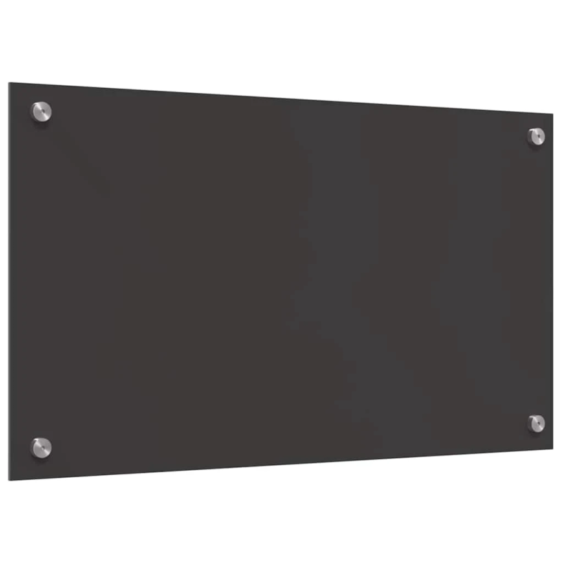 vidaXL Virtuves aizsargpanelis 2 pcs Tumši pelēks 70 x 40 cm