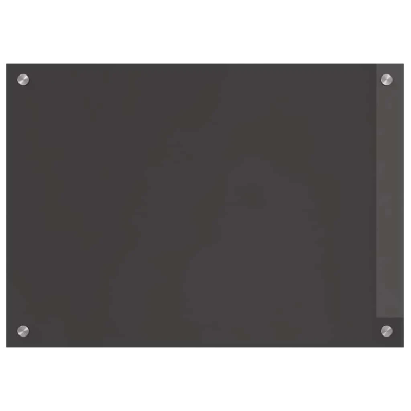 vidaXL Virtuves aizsargpanelis 2 pcs Tumši pelēks 70 x 50 cm