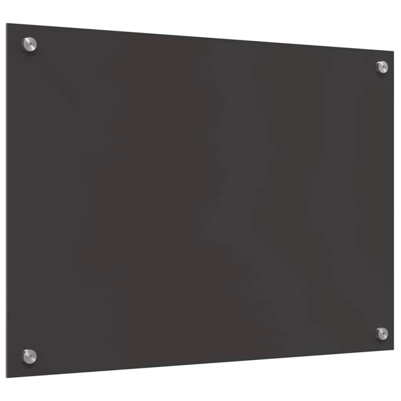 vidaXL Virtuves aizsargpanelis 2 pcs Tumši pelēks 70 x 50 cm