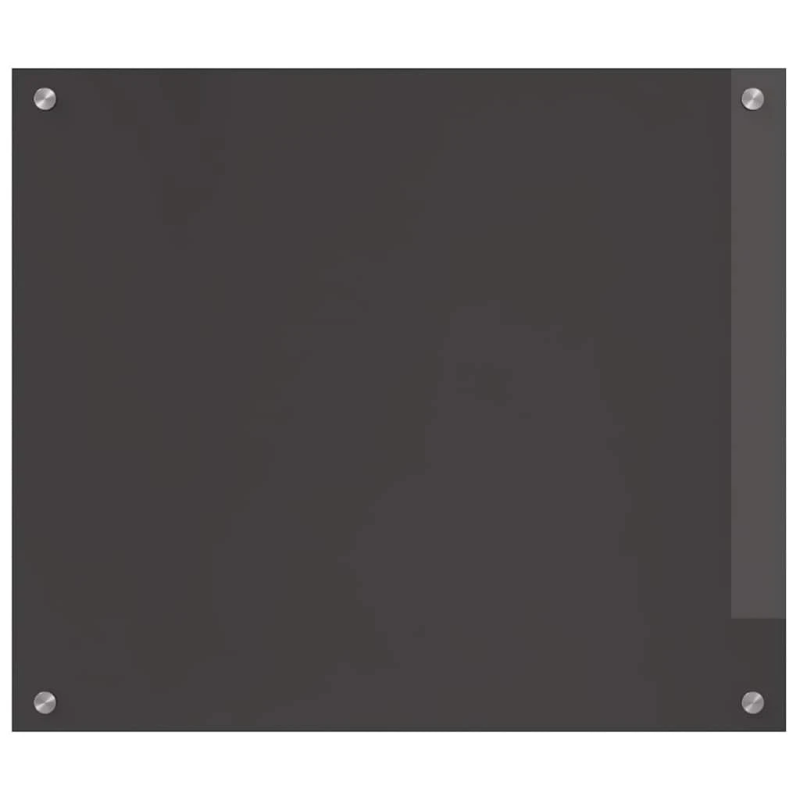 vidaXL Virtuves aizsargpanelis 2 pcs Tumši pelēks 70 x 60 cm