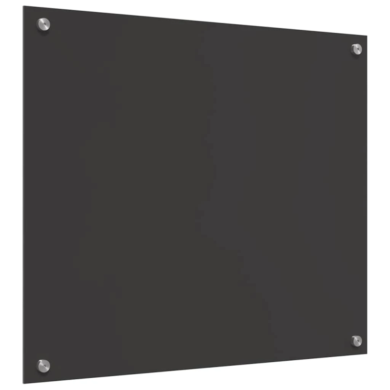 vidaXL Virtuves aizsargpanelis 2 pcs Tumši pelēks 70 x 60 cm