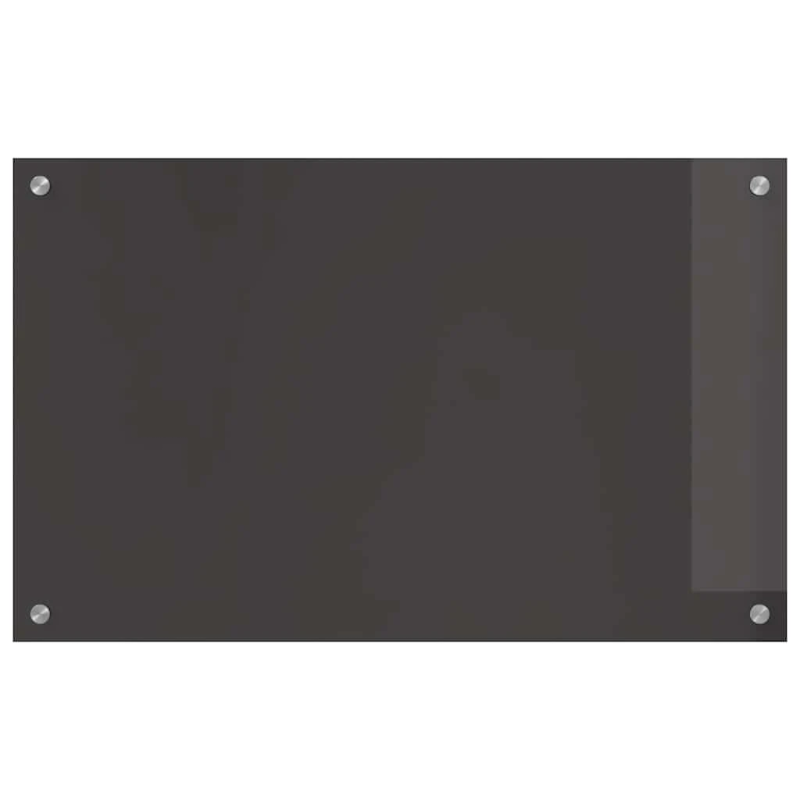 vidaXL Virtuves aizsargpanelis 2 pcs Tumši pelēks 80 x 50 cm