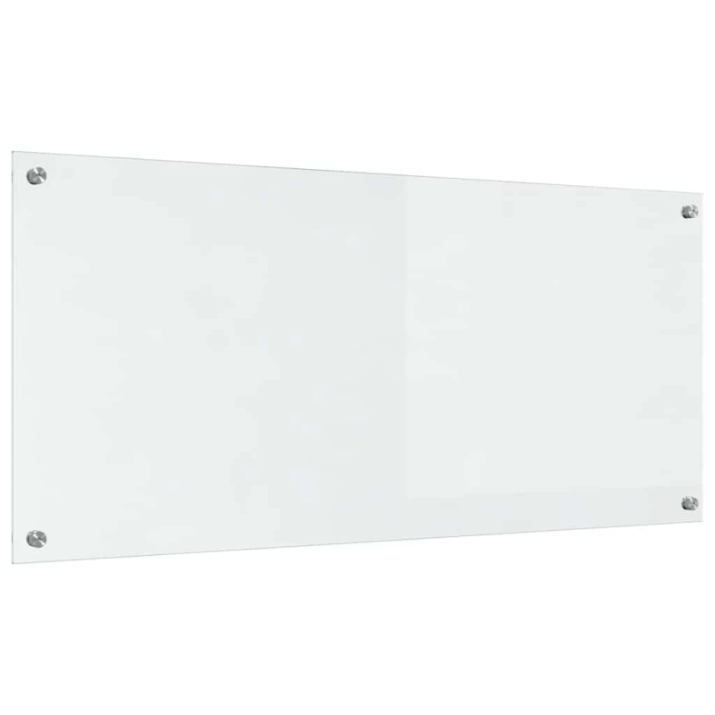 vidaXL Virtuves aizsargpanelis 2 pcs Caurspīdīgs 110 x 50 cm