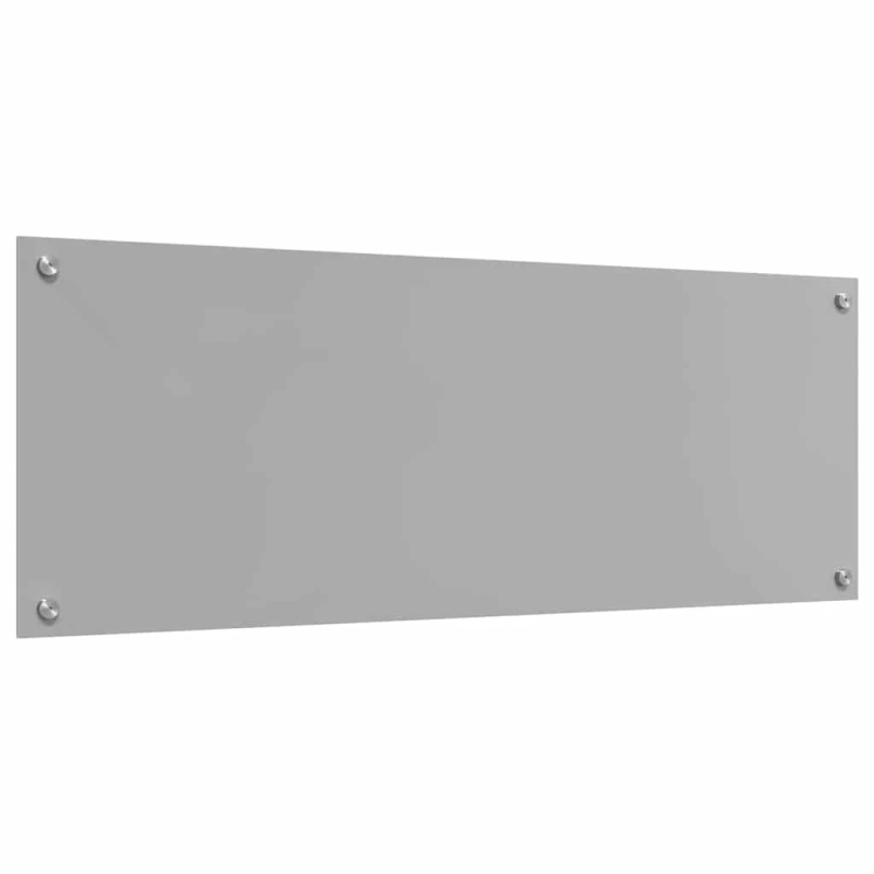 vidaXL Virtuves aizsargpanelis 2 pcs Gaiši pelēks 110 x 40 cm