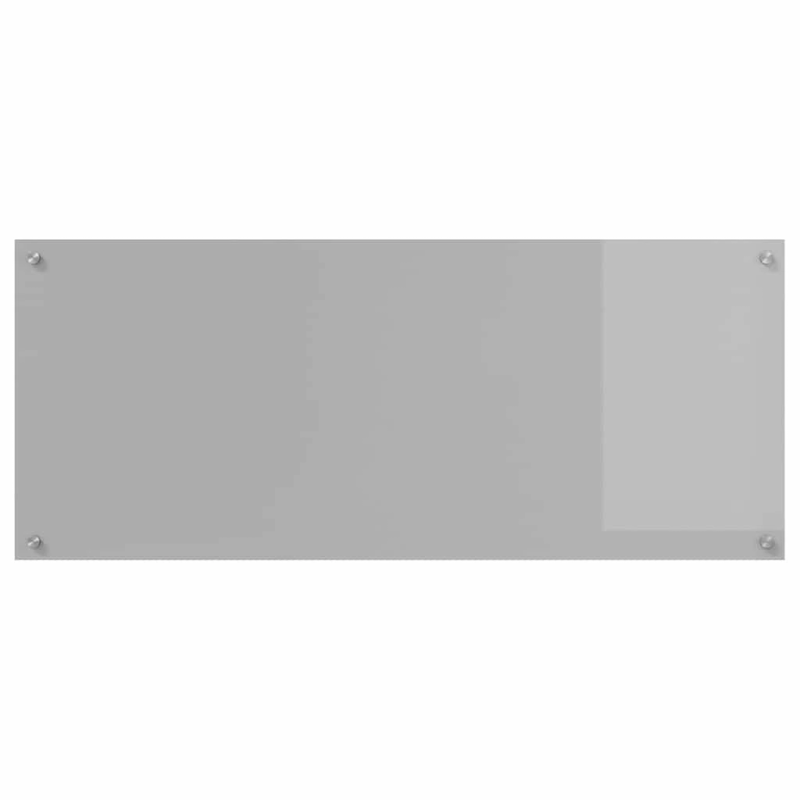 vidaXL Virtuves aizsargpanelis 2 pcs Gaiši pelēks 120 x 50 cm