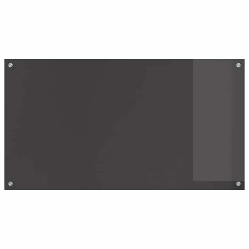 vidaXL Virtuves aizsargpanelis 2 pcs Tumši pelēks 110 x 60 cm