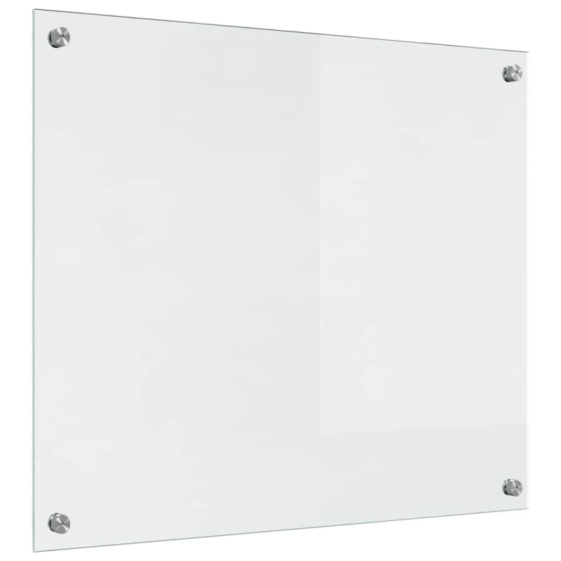 vidaXL Virtuves aizsargpanelis 2 pcs Caurspīdīgs 70 x 60 cm