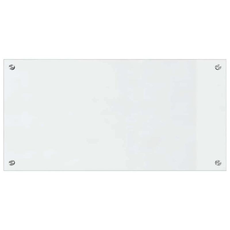 vidaXL Virtuves aizsargpanelis 2 pcs Caurspīdīgs 80 x 40 cm