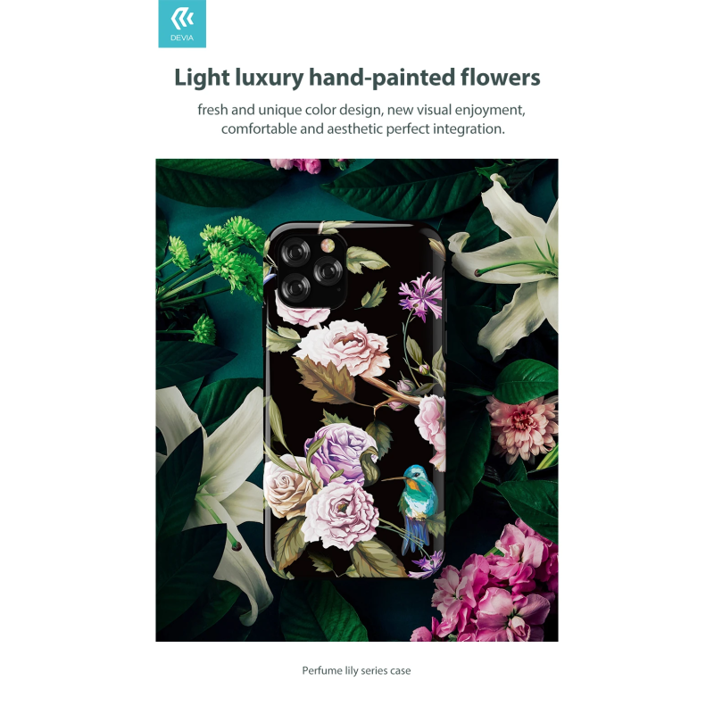 Devia Perfume lily series case iPhone 11 Pro Max yellow