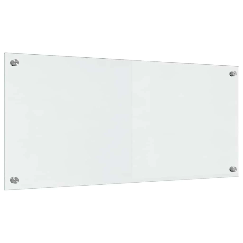 vidaXL Virtuves aizsargpanelis 2 pcs Caurspīdīgs 90 x 40 cm