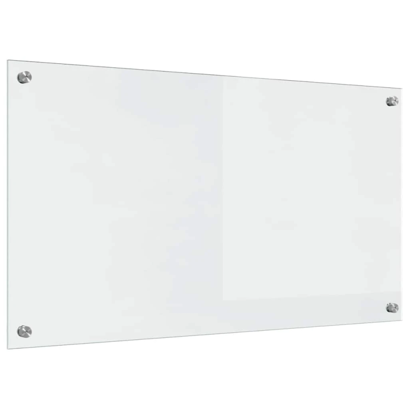 vidaXL Virtuves aizsargpanelis 2 pcs Caurspīdīgs 90 x 50 cm