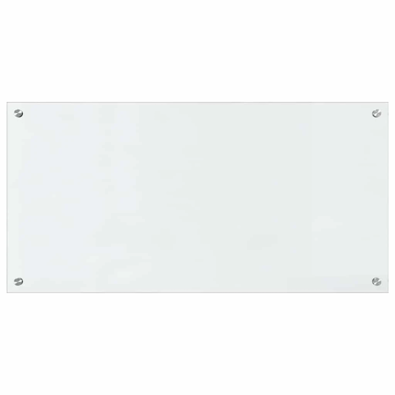 vidaXL Virtuves aizsargpanelis 2 pcs Caurspīdīgs 100 x 50 cm