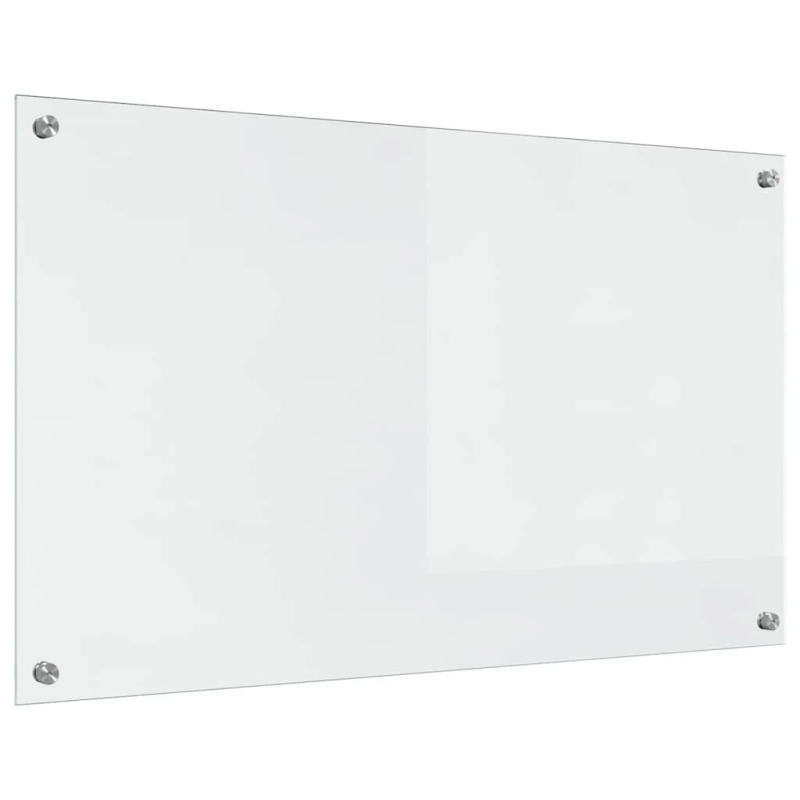 vidaXL Virtuves aizsargpanelis 2 pcs Caurspīdīgs 100 x 60 cm