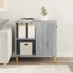 vidaXL Kaķu māja Pelēks Sonoma 72 x 42.5 x 70 cm Inženierijas koks