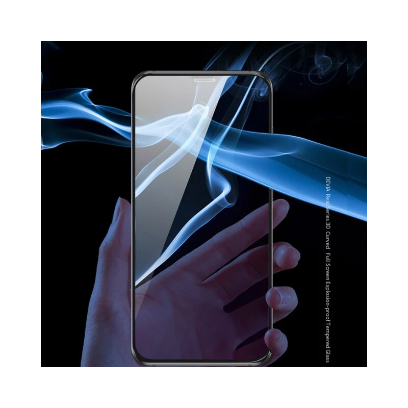 Devia Van Anti-blue Ray Full Screen Tempered Glass iPhone 11 Pro Max black