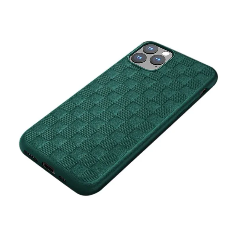 Devia Woven2 Pattern Design Soft Case iPhone 11 Pro Max green