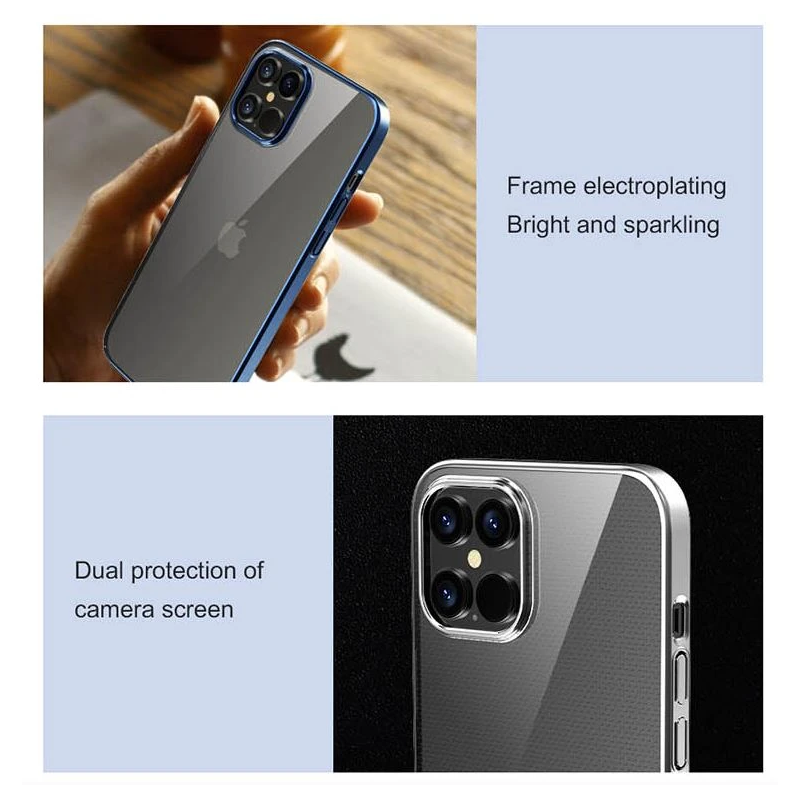 Devia Glimmer series case ,PC, iPhone 12 Pro Max silver