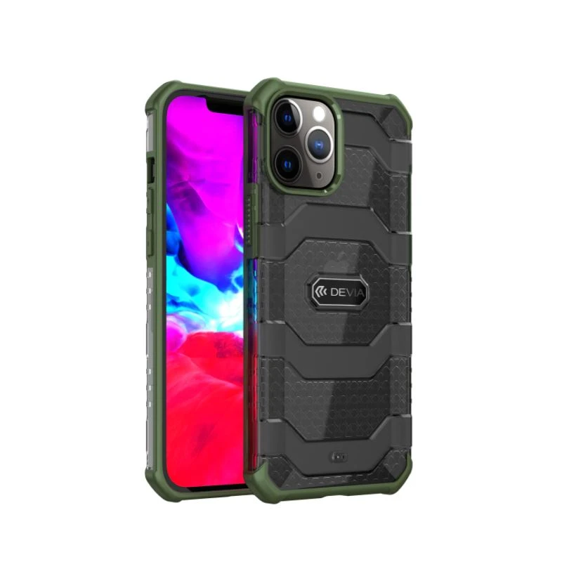 Devia Vanguard shockproof case iPhone 12 mini green