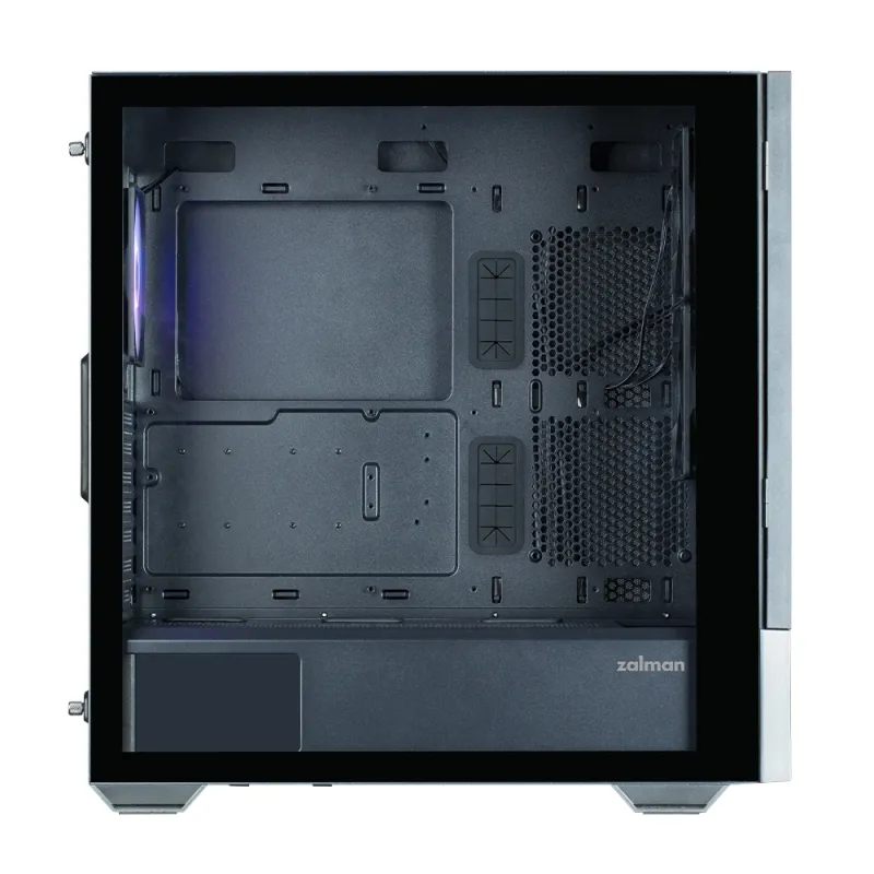Zalman Z10 DS ATX Mid Tower PS Case Black, 120 mm ARGB Fan x1