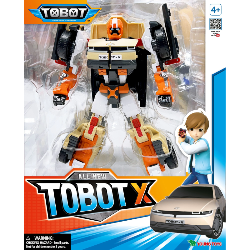 TOBOT Tobots X Transformers, 22 cm