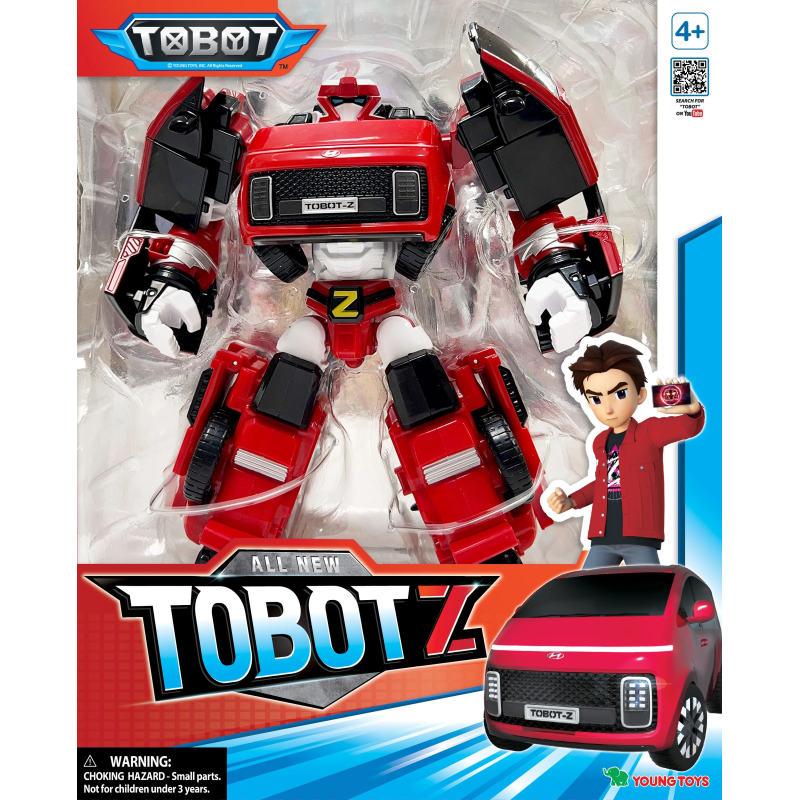 TOBOT Tobots Z Transformers, 22 cm