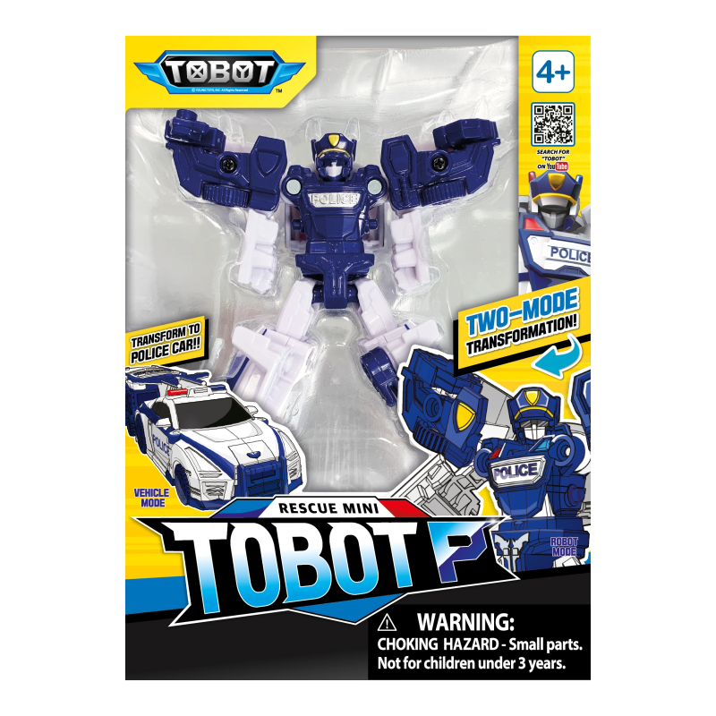 TOBOT Tobots P Transformers, 9 cm