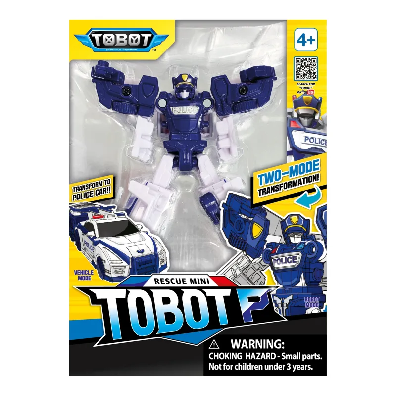 TOBOT Tobots P Transformers, 9 cm