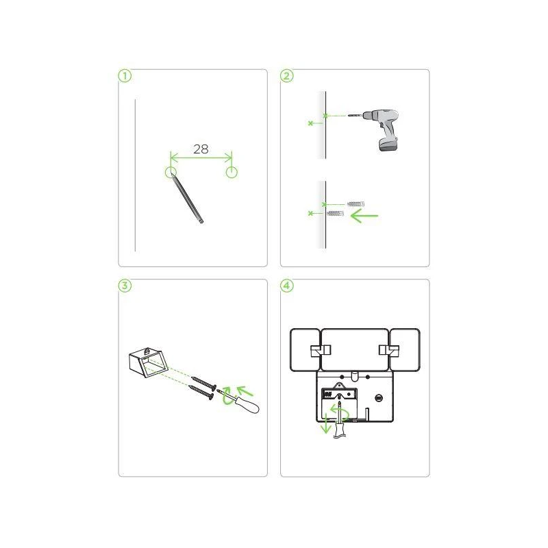 Prožektors solar bluetooth mesh 13w 1500