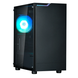 Zalman T4 Plus Black Mini Tower Case, 120mm ARGB Fan x1