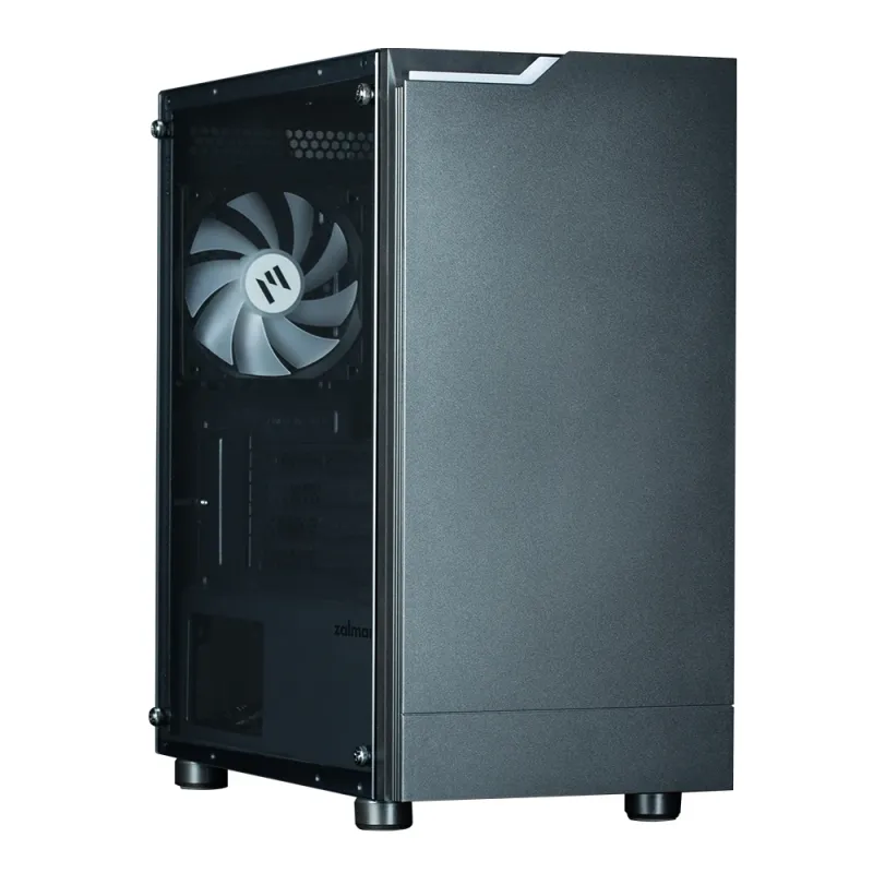 Zalman T4 Plus Black Mini Tower Case, 120mm ARGB Fan x1