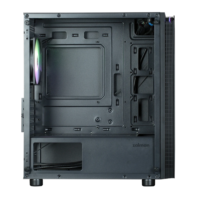 Zalman T4 Plus Black Mini Tower Case, 120mm ARGB Fan x1