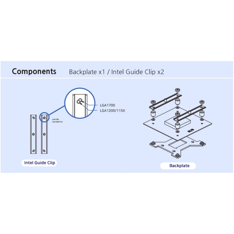 Zalman ZM-1700MKA Intel Mounting Kit