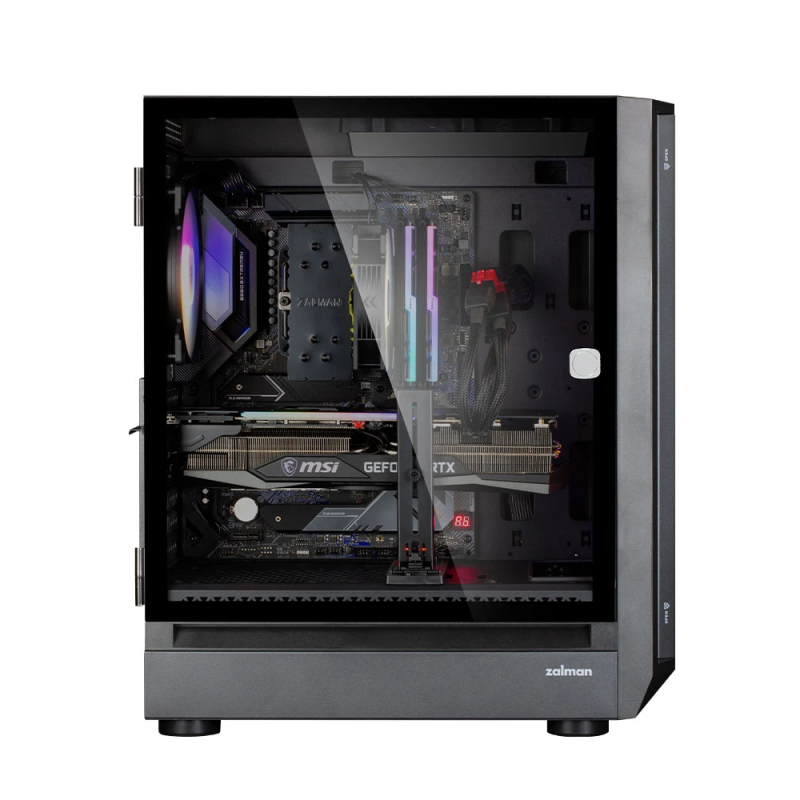 Zalman i6 Black, RGB fan x4 T-G