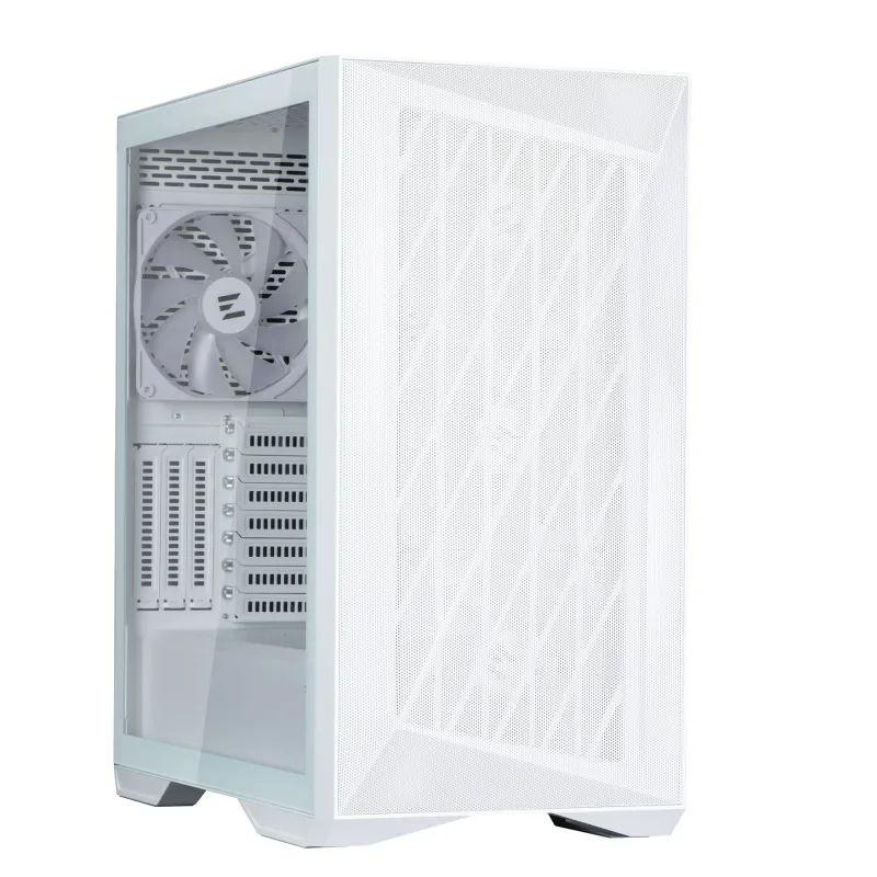Zalman Z9 Iceberg MS ATX ARGB fan.x4, White