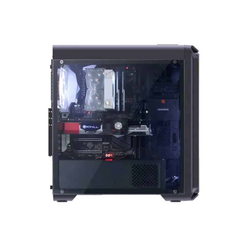 Zalman I3 ATX Black, LED fan x4